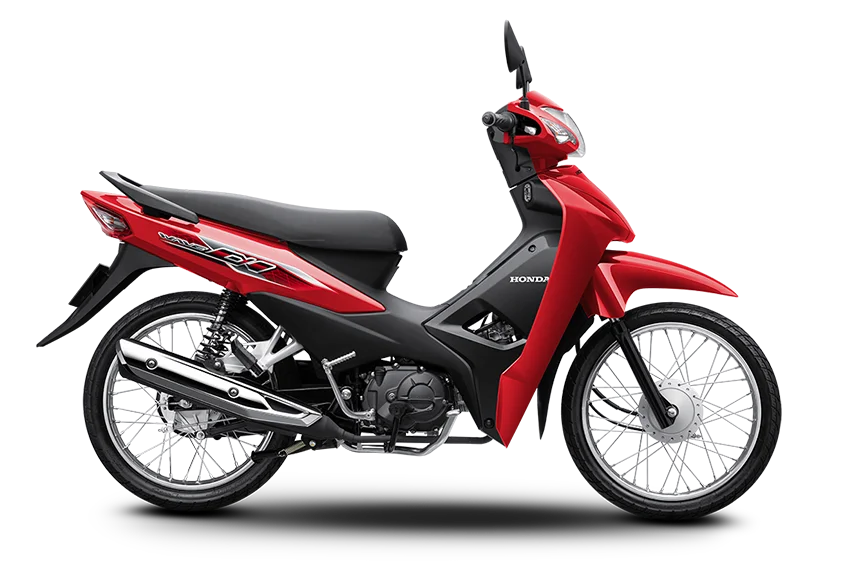 Wave Alpha màu đỏ, ảnh minh họa đầy đủ xe